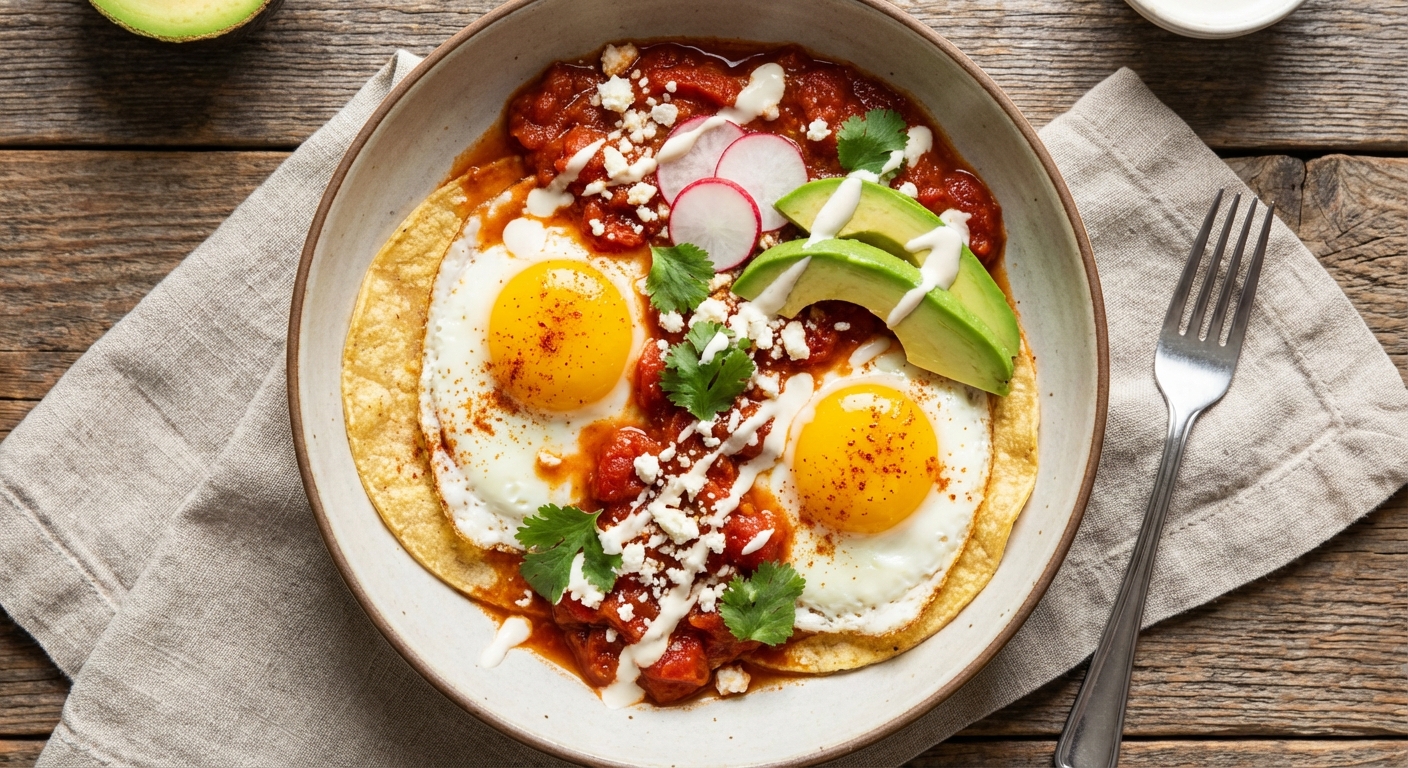 Light Huevos Rancheros