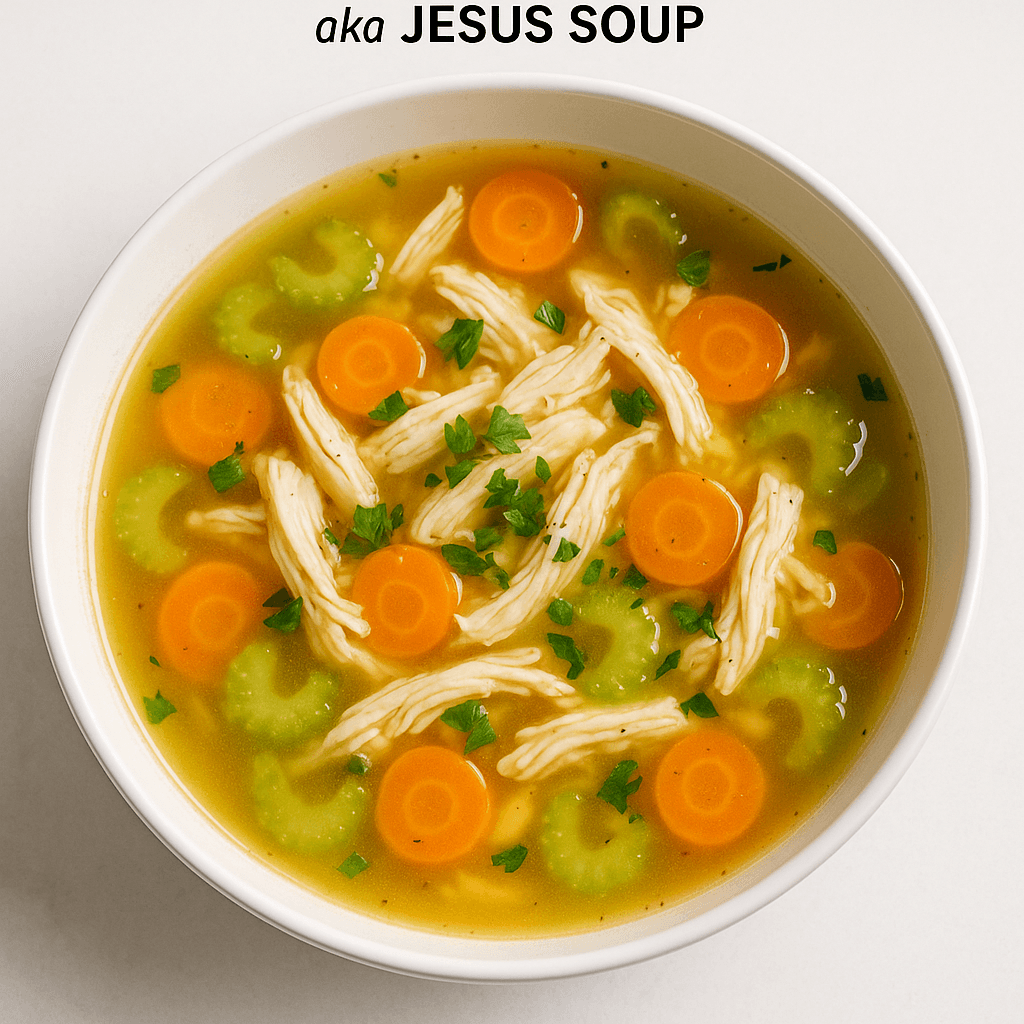 HEALING CHICKEN SOUP aka JESUS SOUP