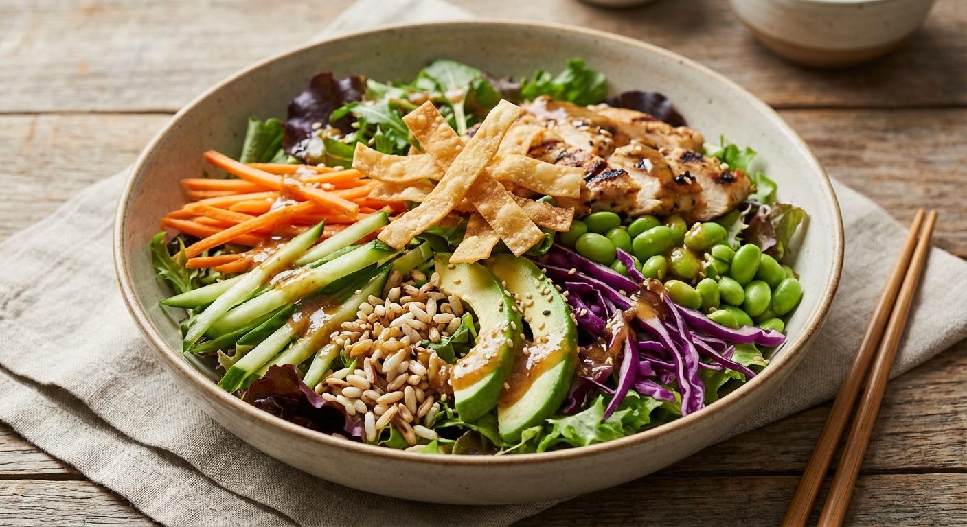 Toasted Rice & Sesame Asian Salad Dressing