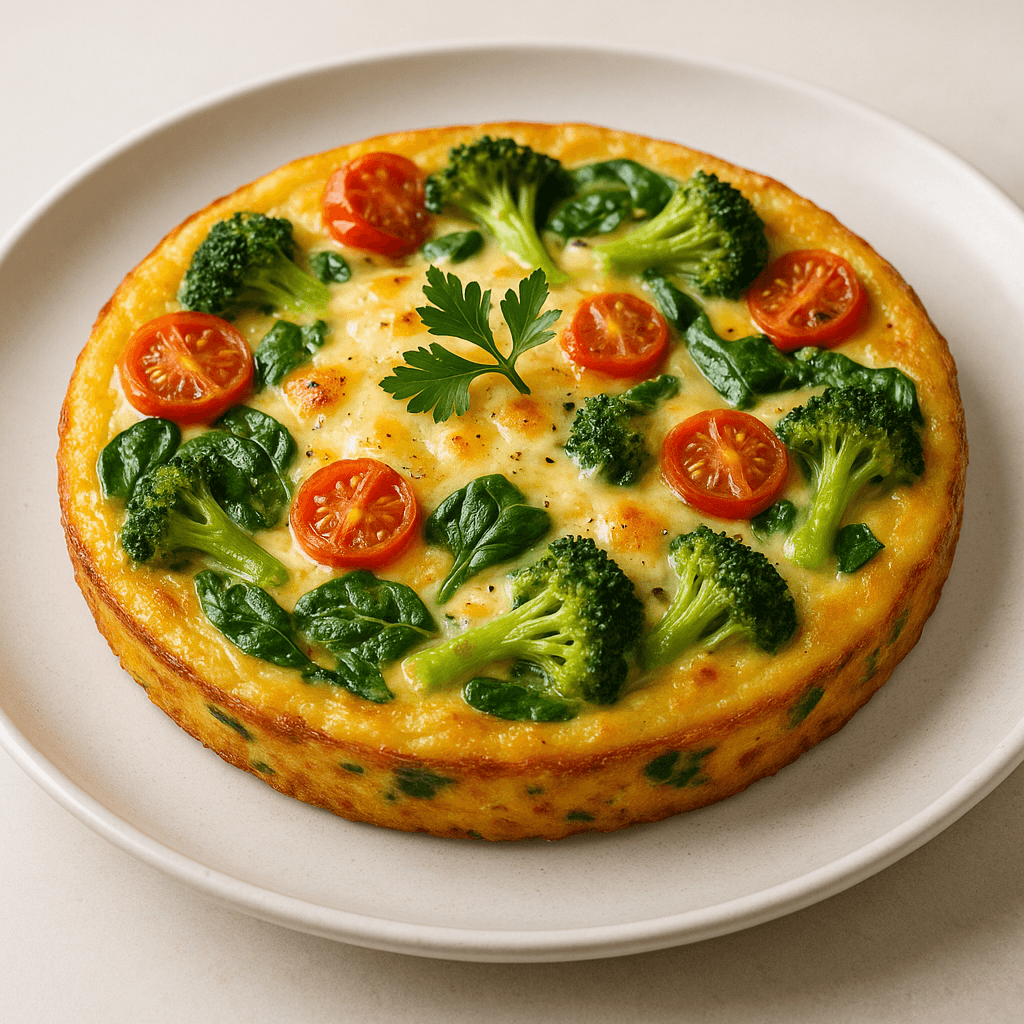 Cheese and Veggie Frittata