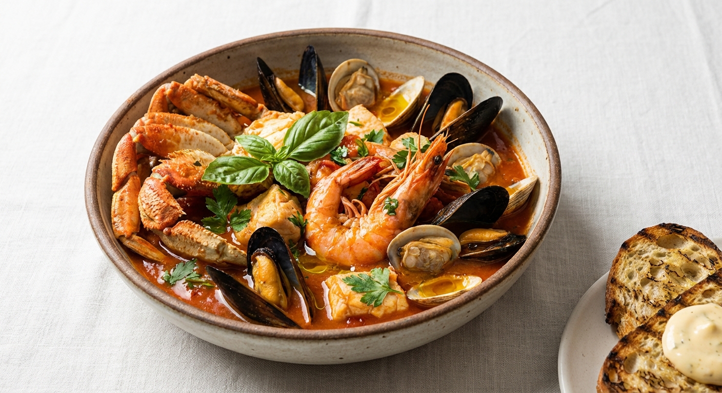 Seafood Stew (Cioppino-Style)
