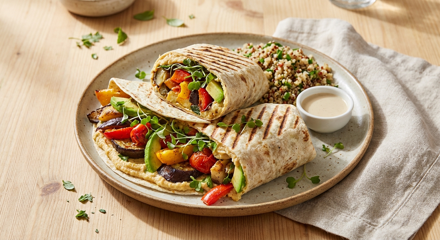 Vegetable Wrap Delight