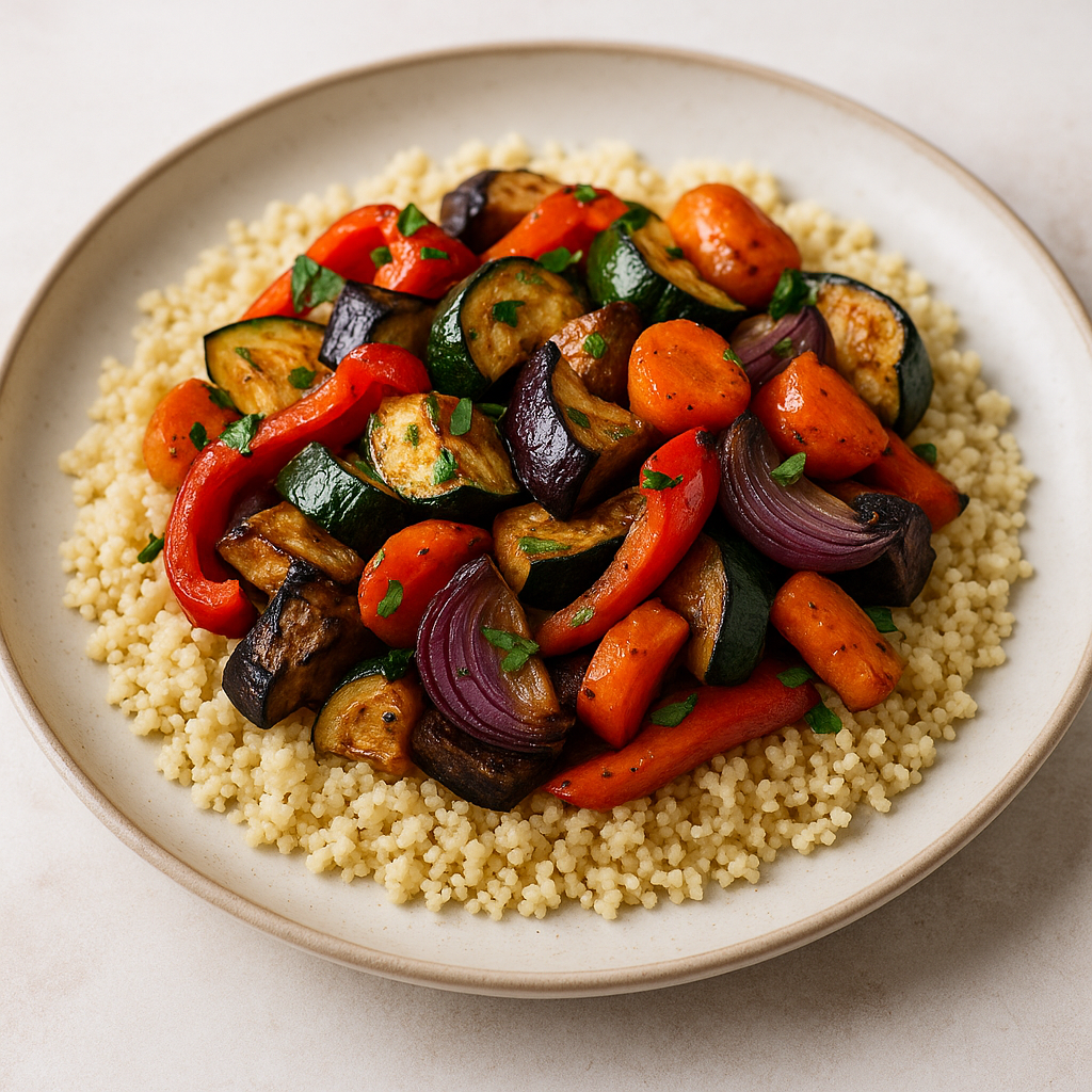Couscous and Roasted Vegetables