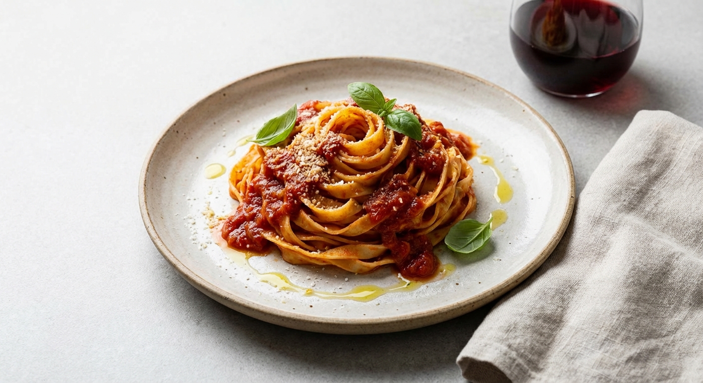 Pasta with Marinara Sauce