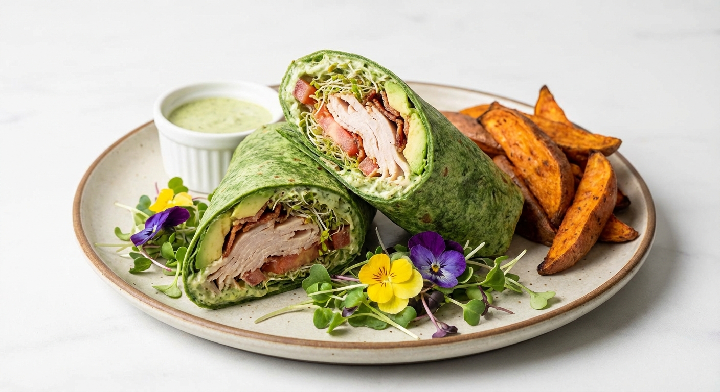 Turkey and Avocado Wrap