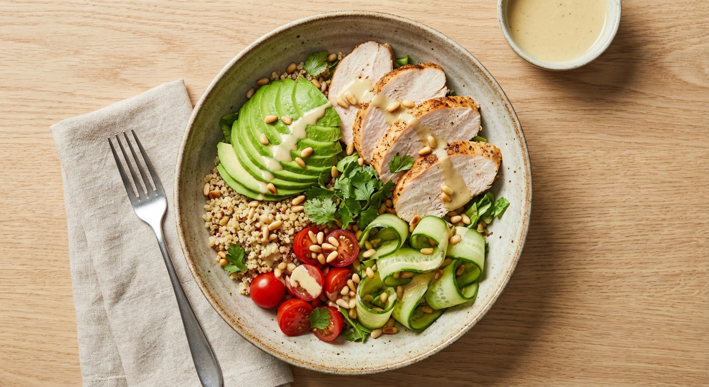 Turkey, Avocado & Quinoa Salad