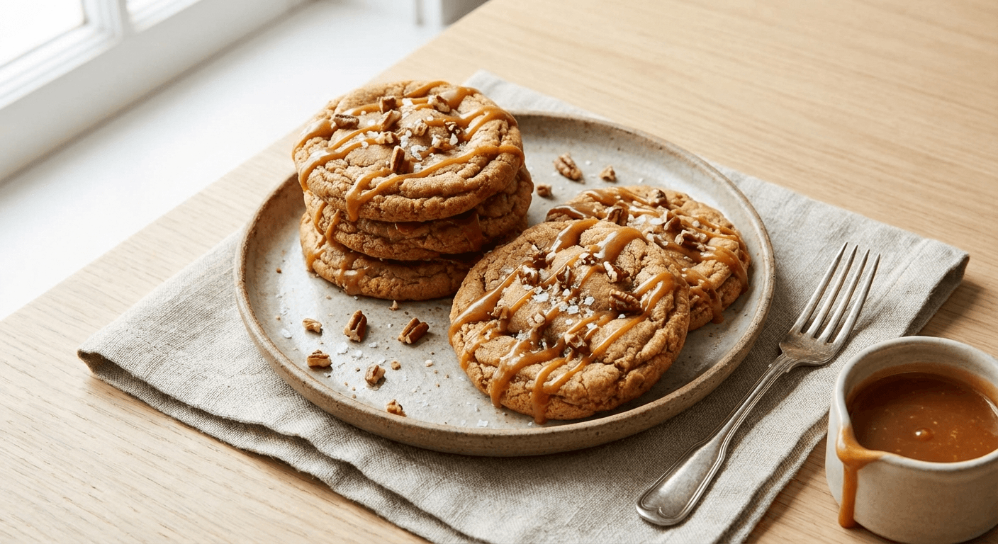 Simple Caramel Cookies