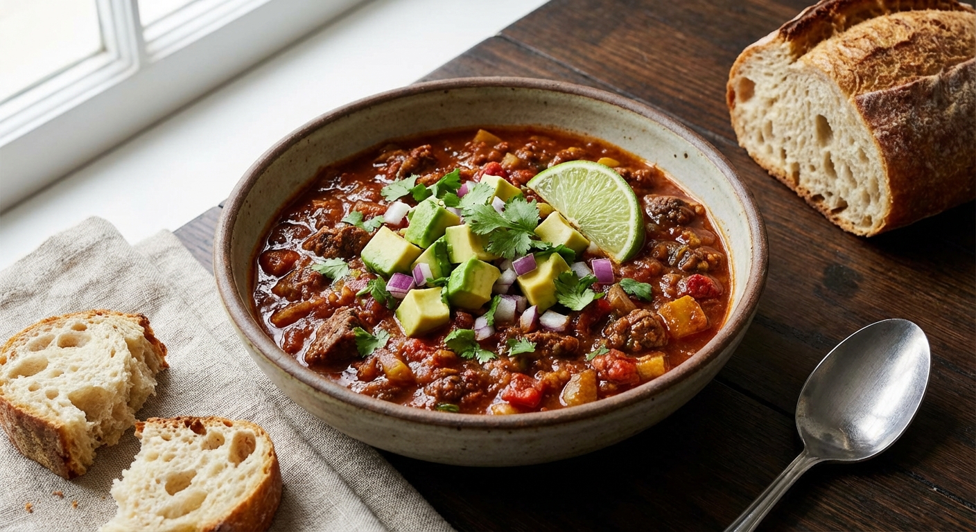 Beef & Vegetable Chili