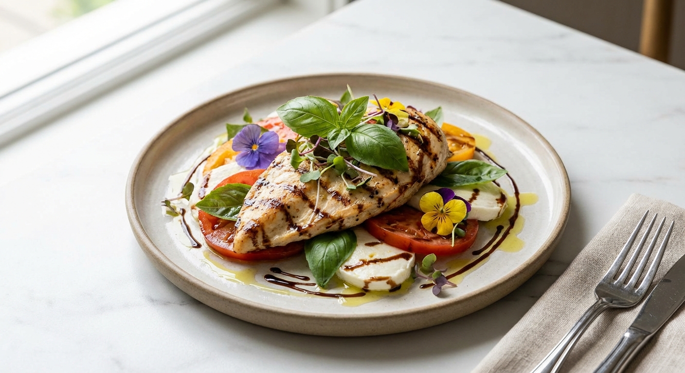 Chicken Caprese Salad
