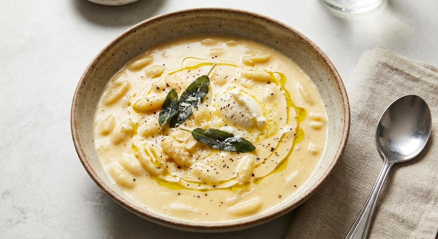 Creamy Pasta Cheese Soup