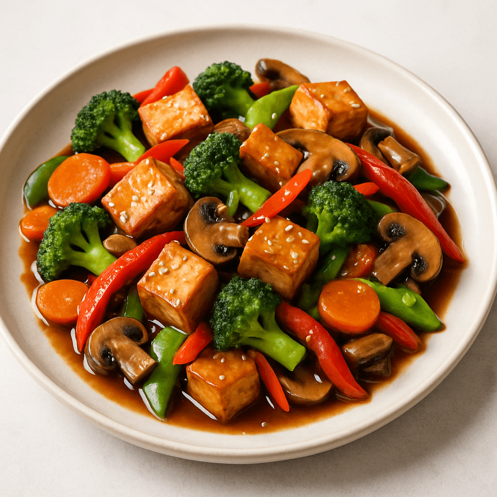 Vegetable Stir-Fry with Tofu