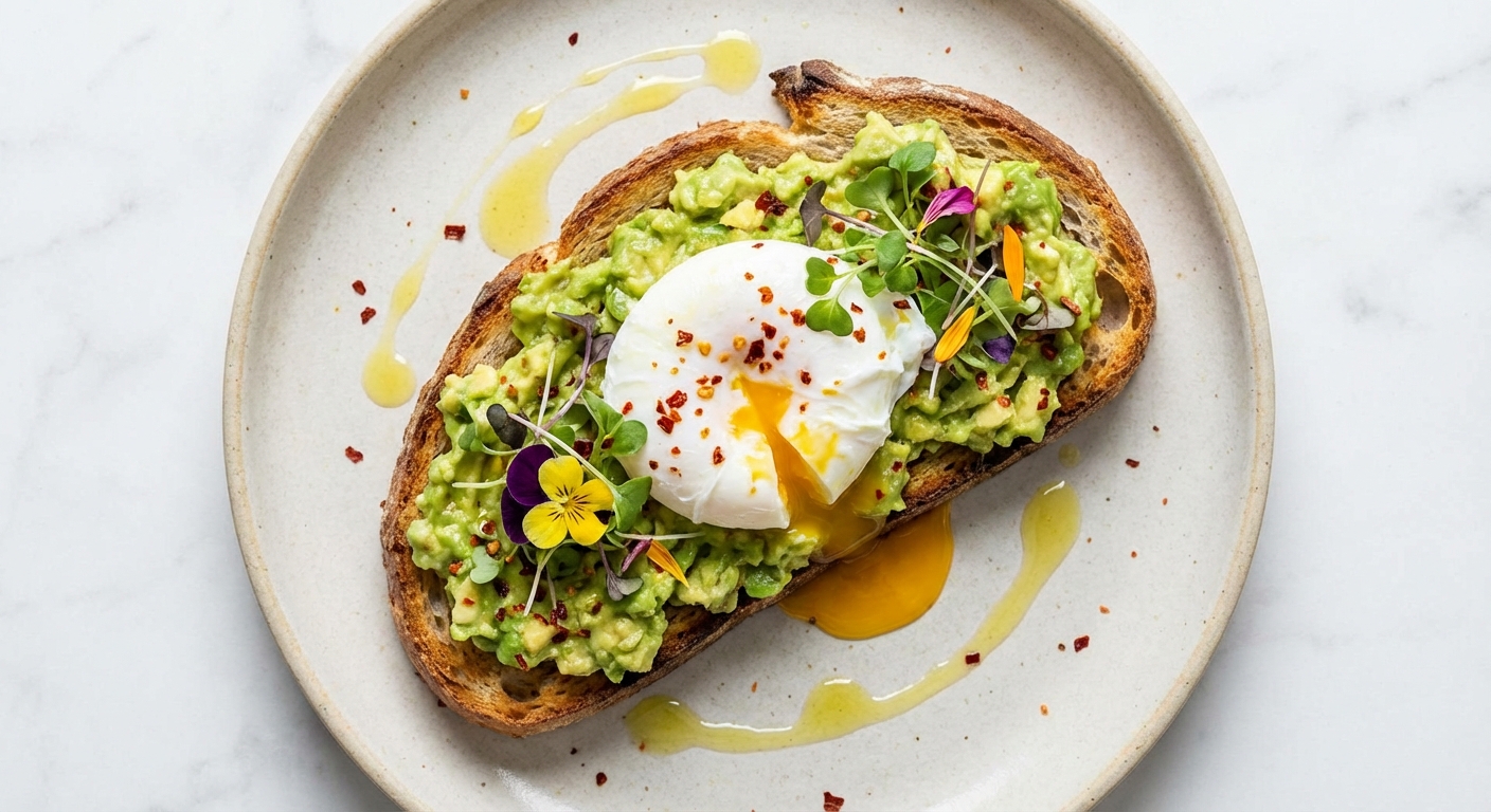 Avocado Toast with Poached Egg