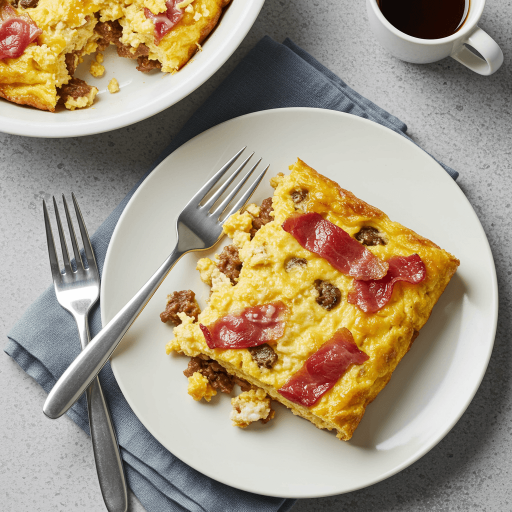 Amish Breakfast Casserole - Delicious Homemade Recipe