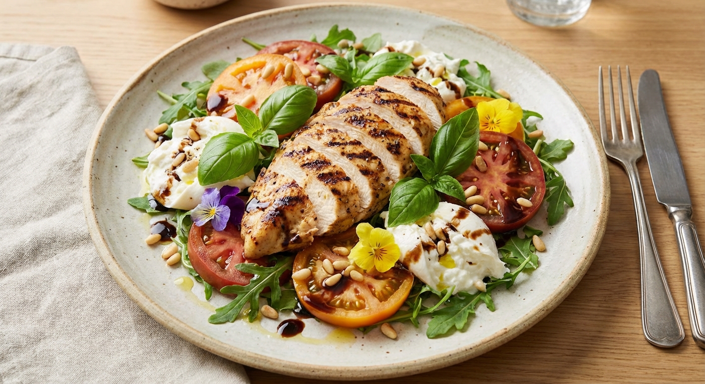 Caprese Chicken Salad
