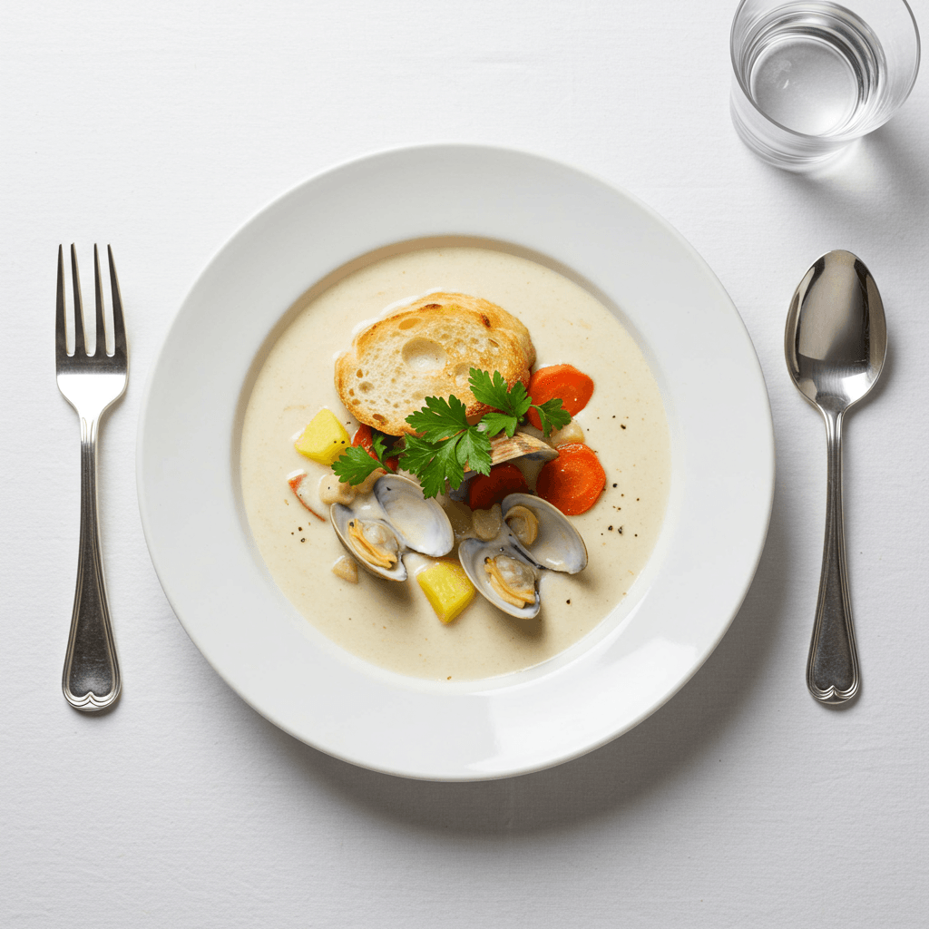 New England Clam Chowder - Delicious Homemade Recipe