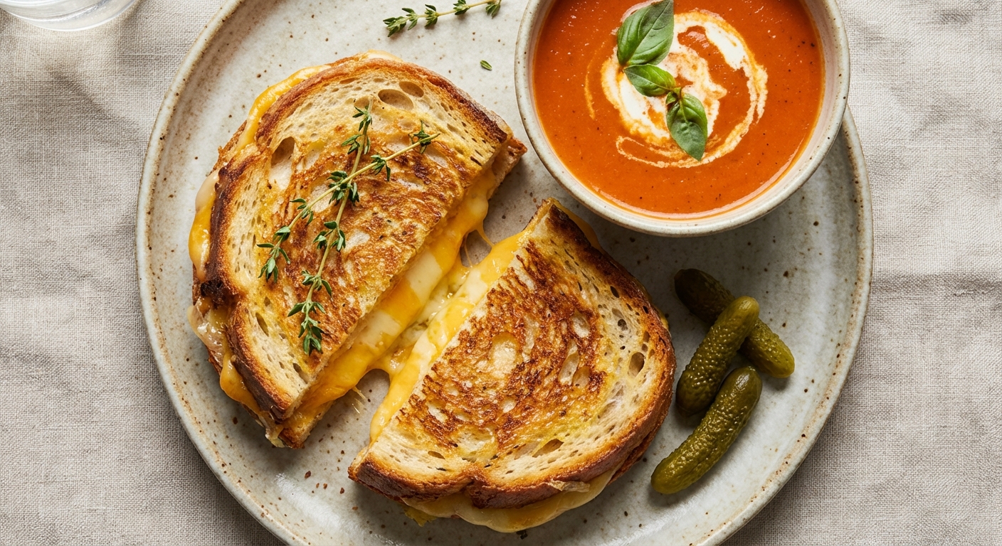 Classic Grilled Cheese Sandwich
