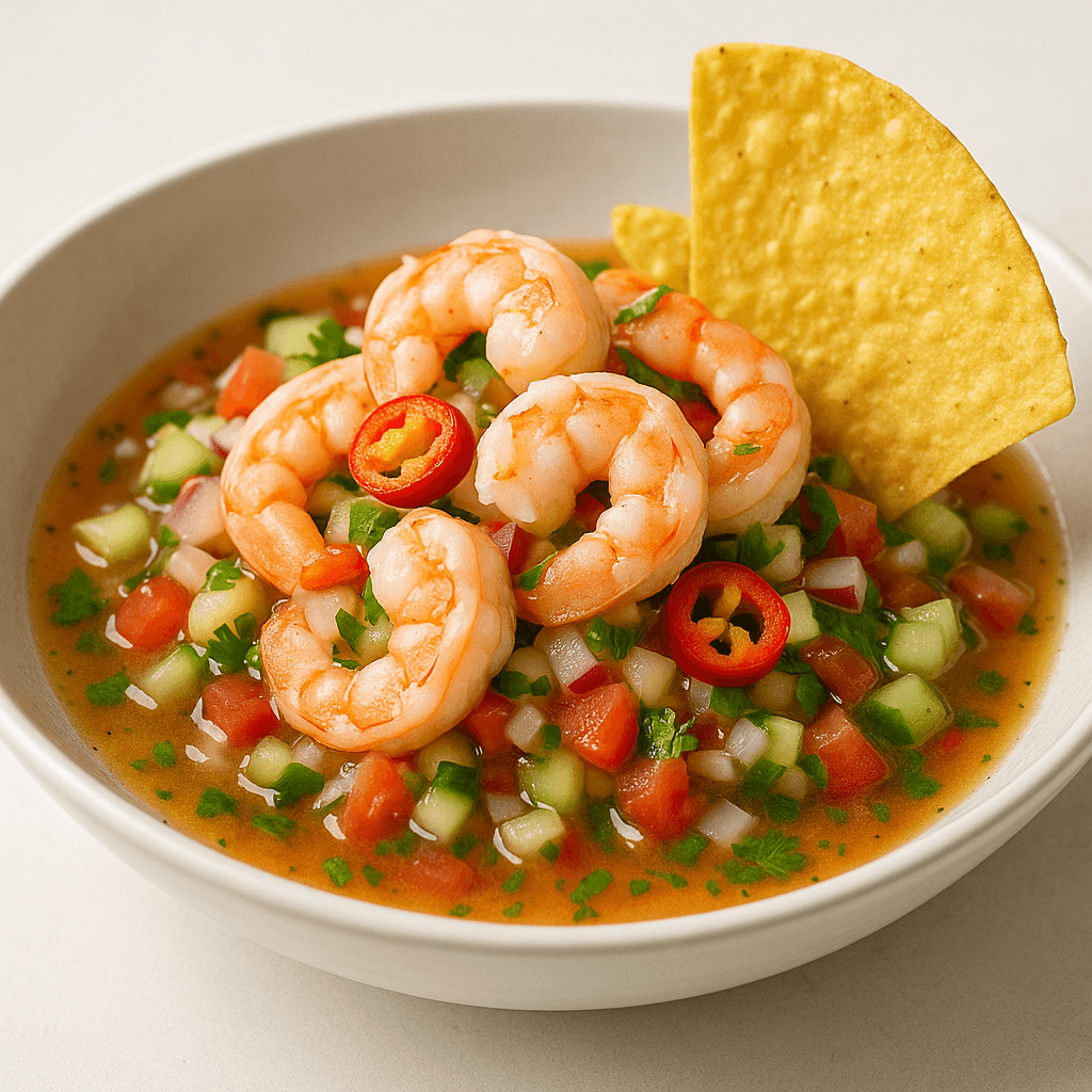Ceviche de Camarones