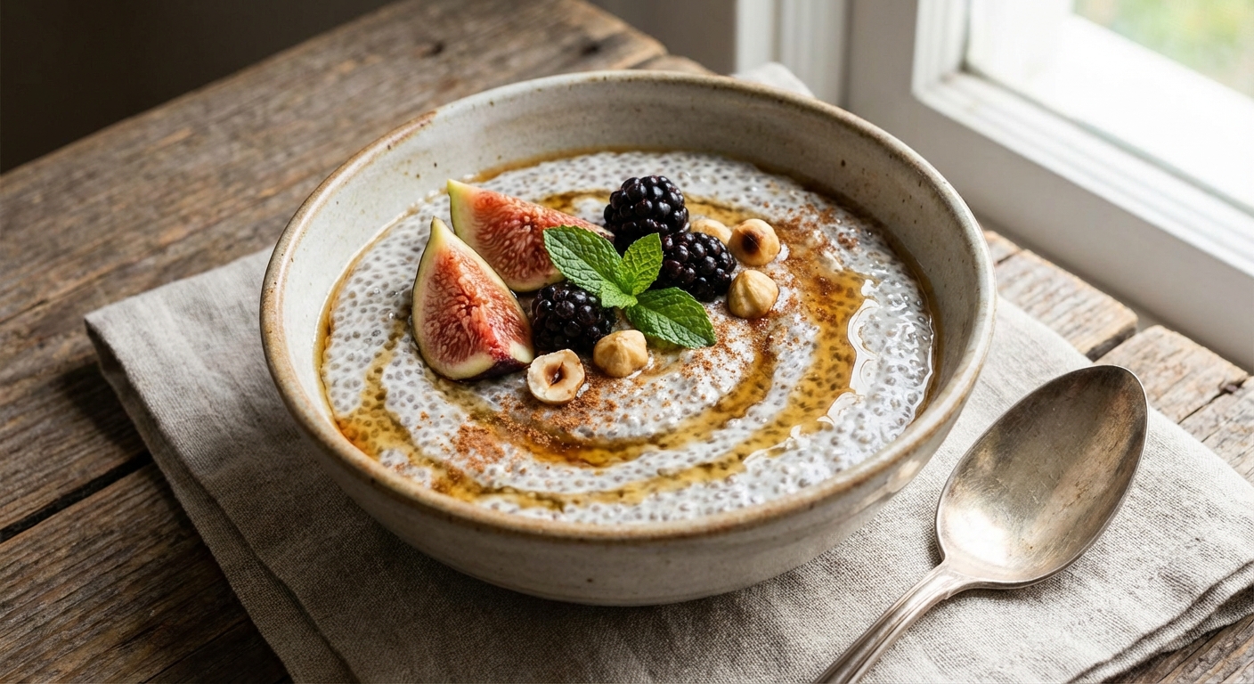 Vanilla Maple Chia Seed Pudding