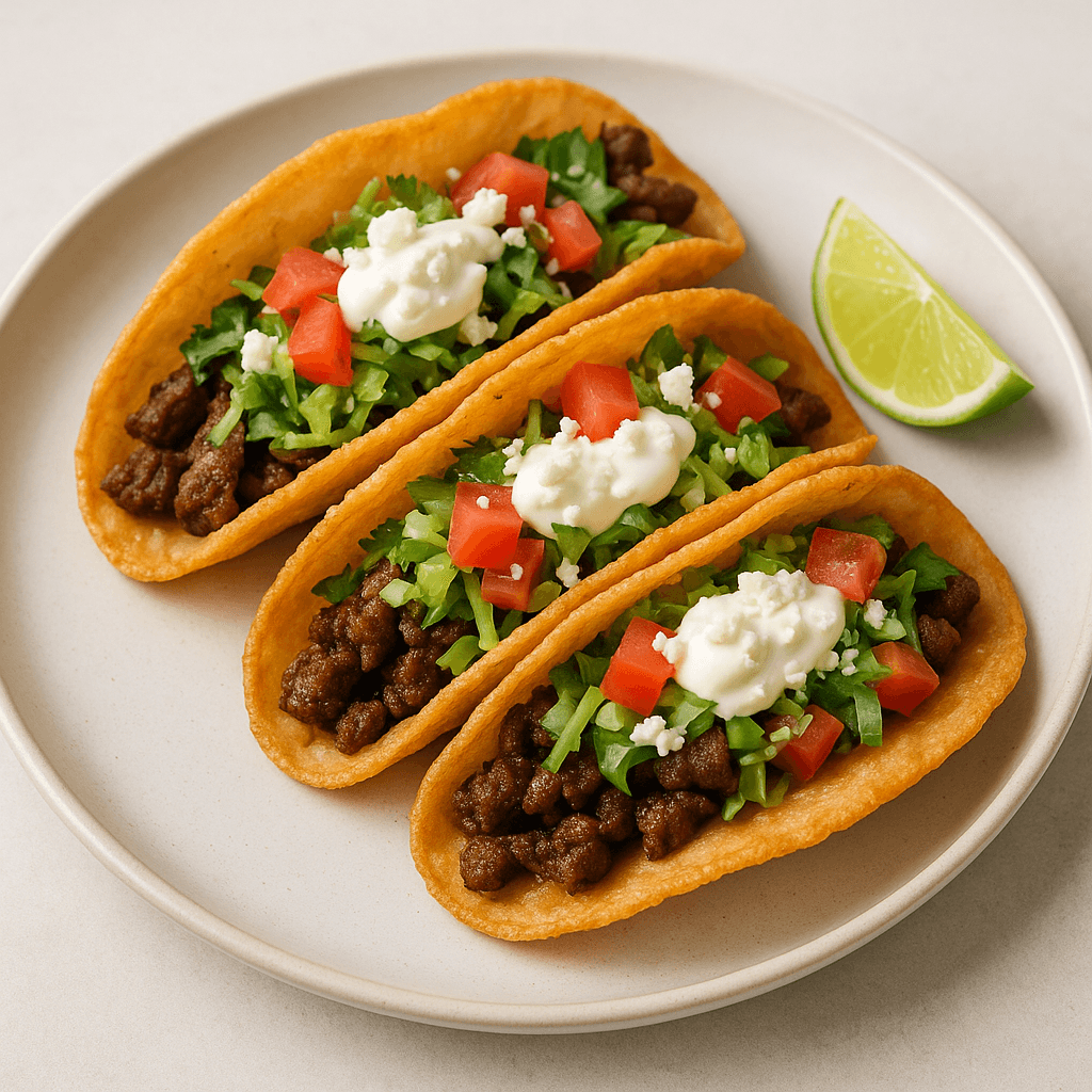 Fried Beef Tacos