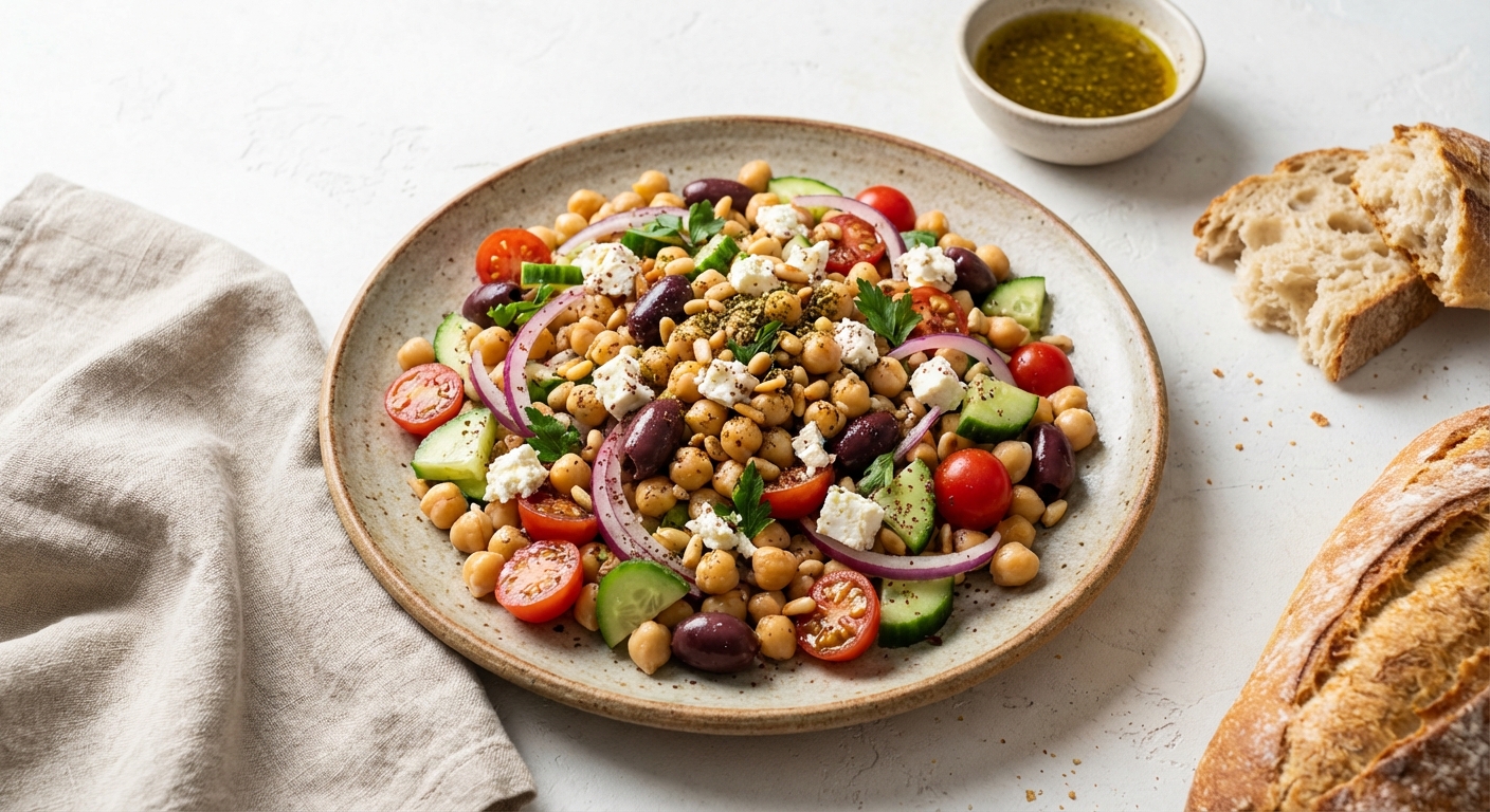 Mediterranean Chickpea Salad