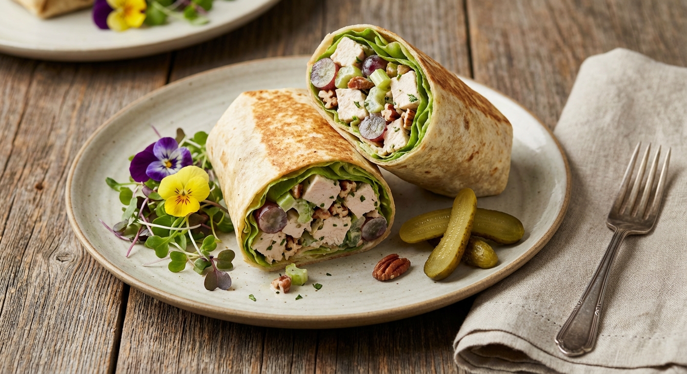 Chicken Salad Wrap - Delicious Homemade Recipe
