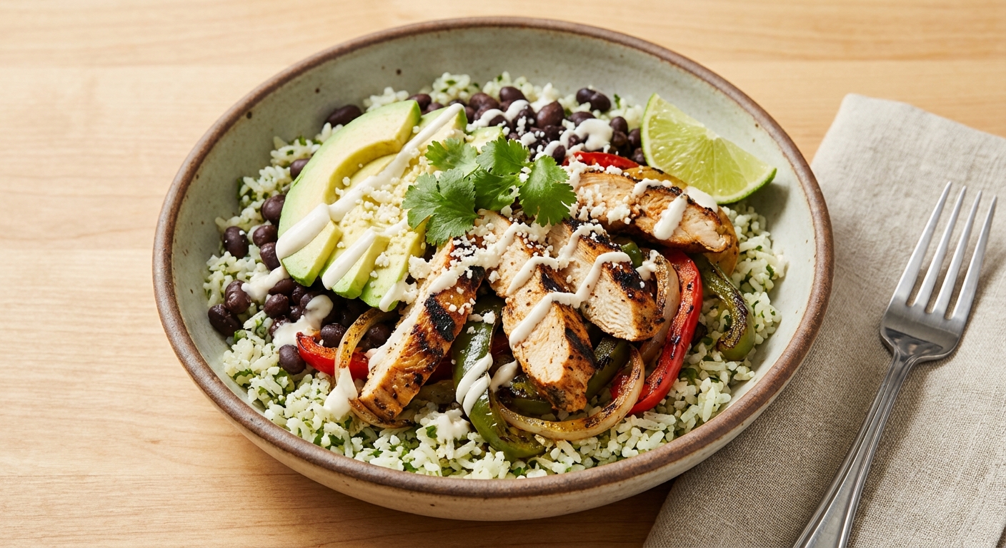 Chicken Fajita Bowls