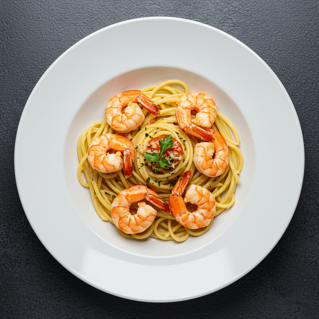 Shrimp Scampi with Linguine - Delicious Homemade Recipe