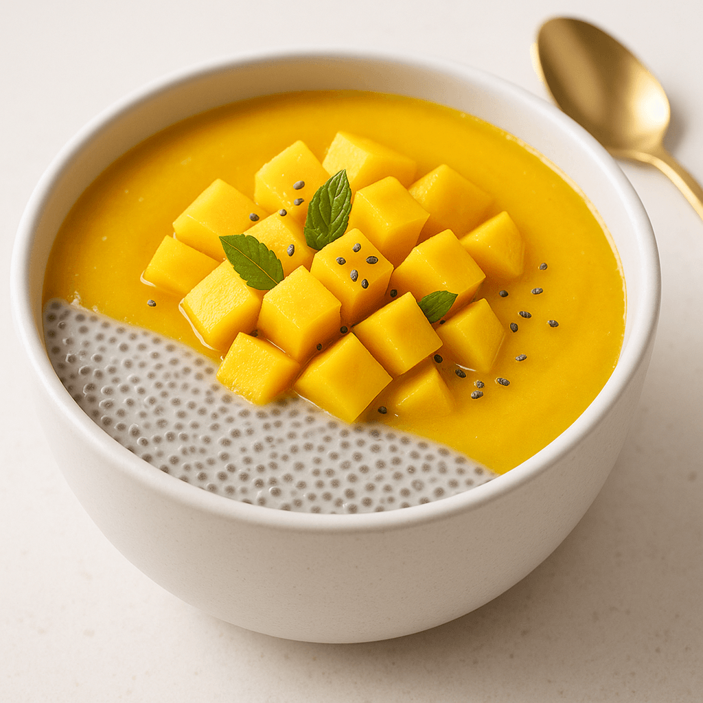 Mango Chia Seed Pudding