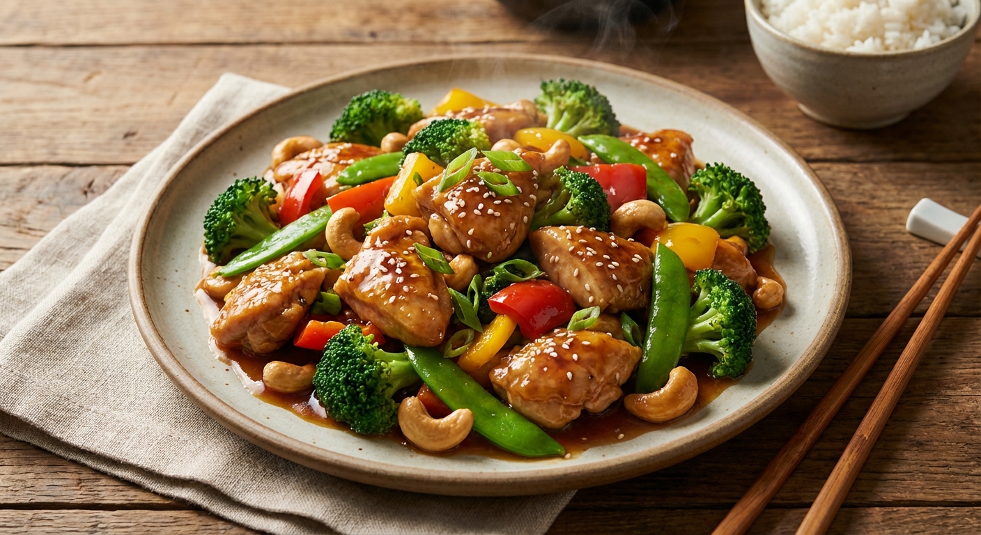 Chicken Stir-Fry with Broccoli
