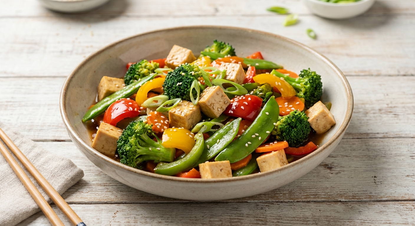 Vegetable Stir-Fry with Tofu