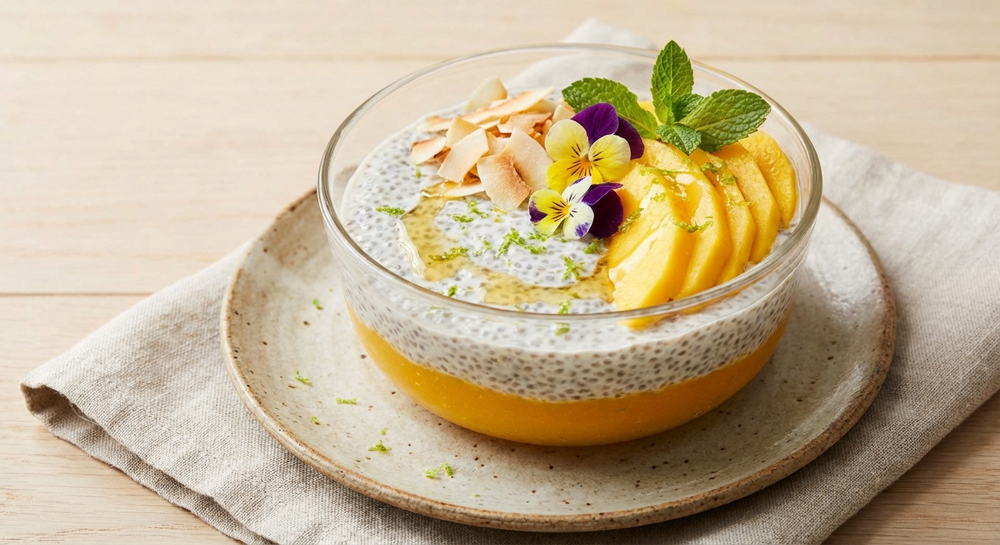 Mango Chia Pudding