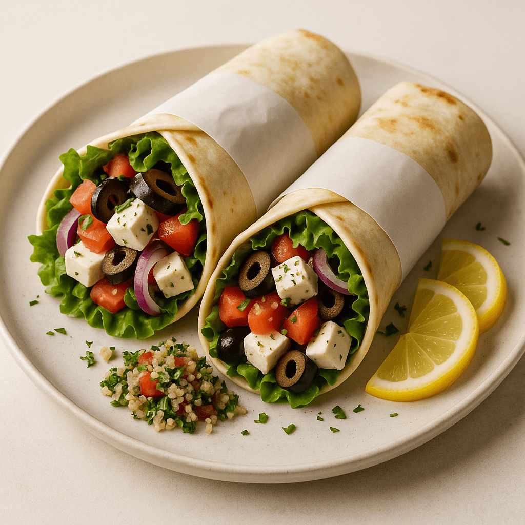 Mediterranean Wraps