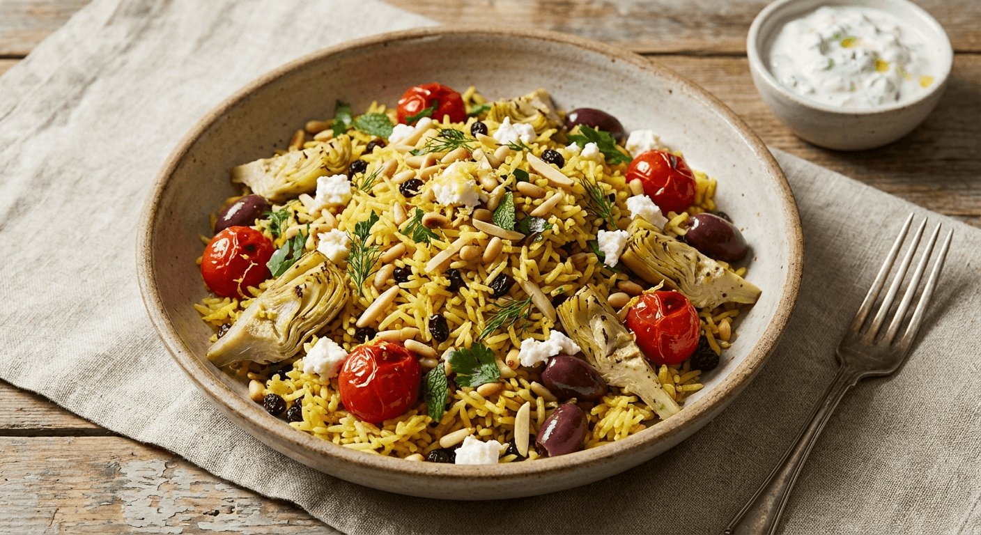 Mediterranean Rice Pilaf