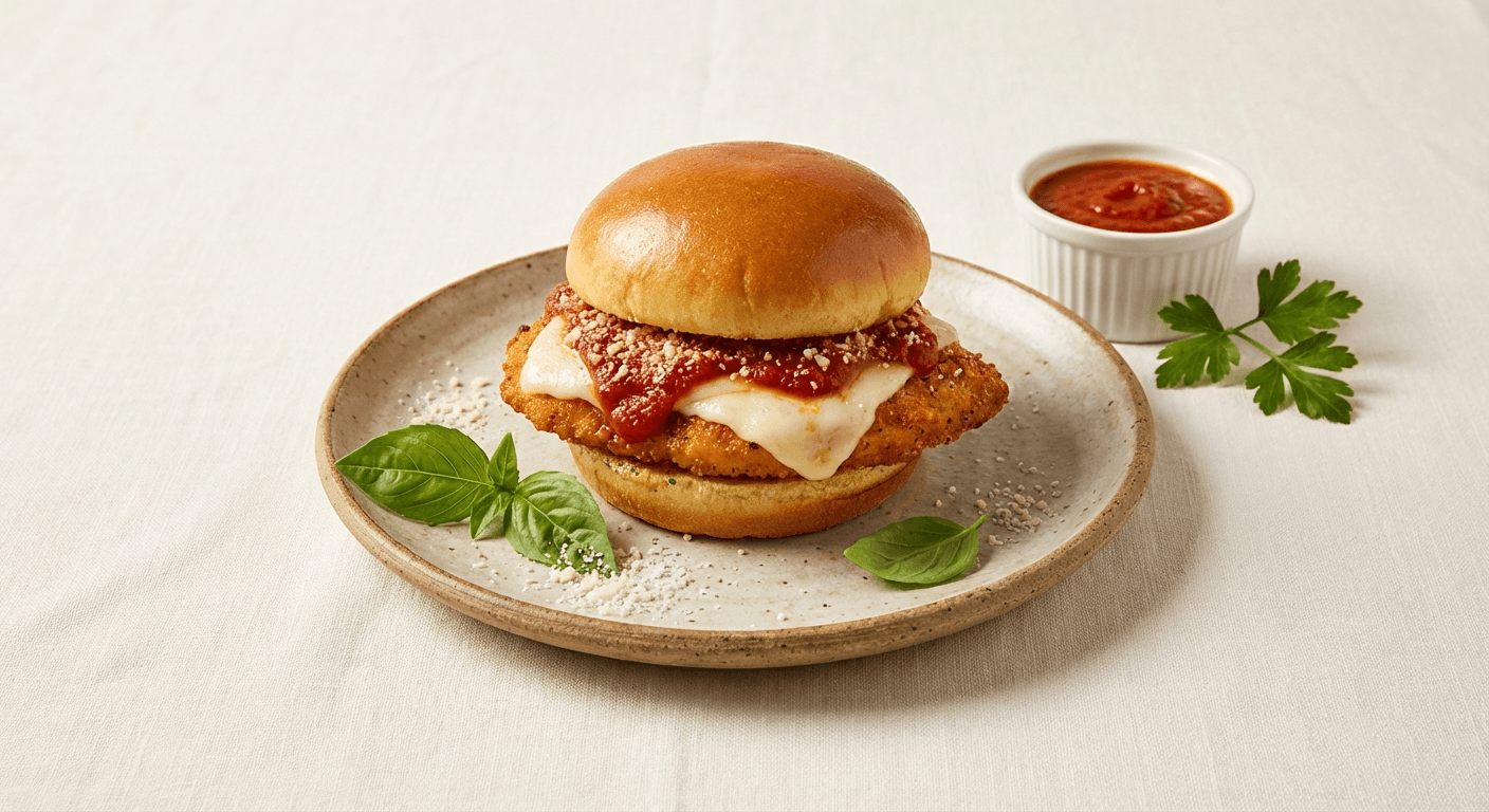 Garlic Chicken Parm Slider’s