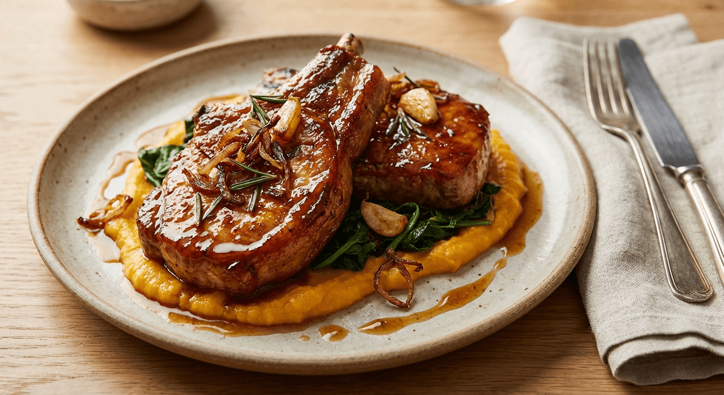 Caramelized Pork Chops