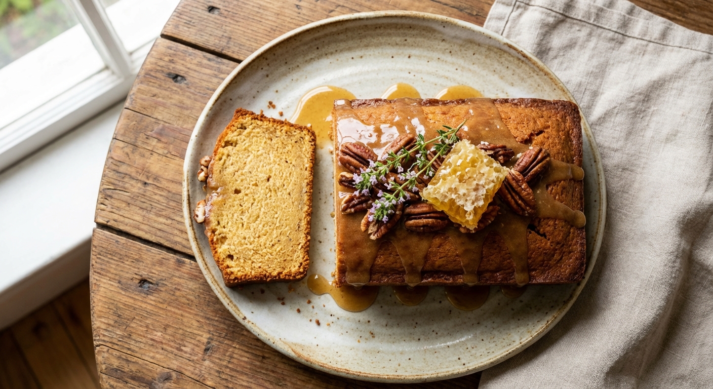 Brown-Butter Honey & Vanilla Pound Cake