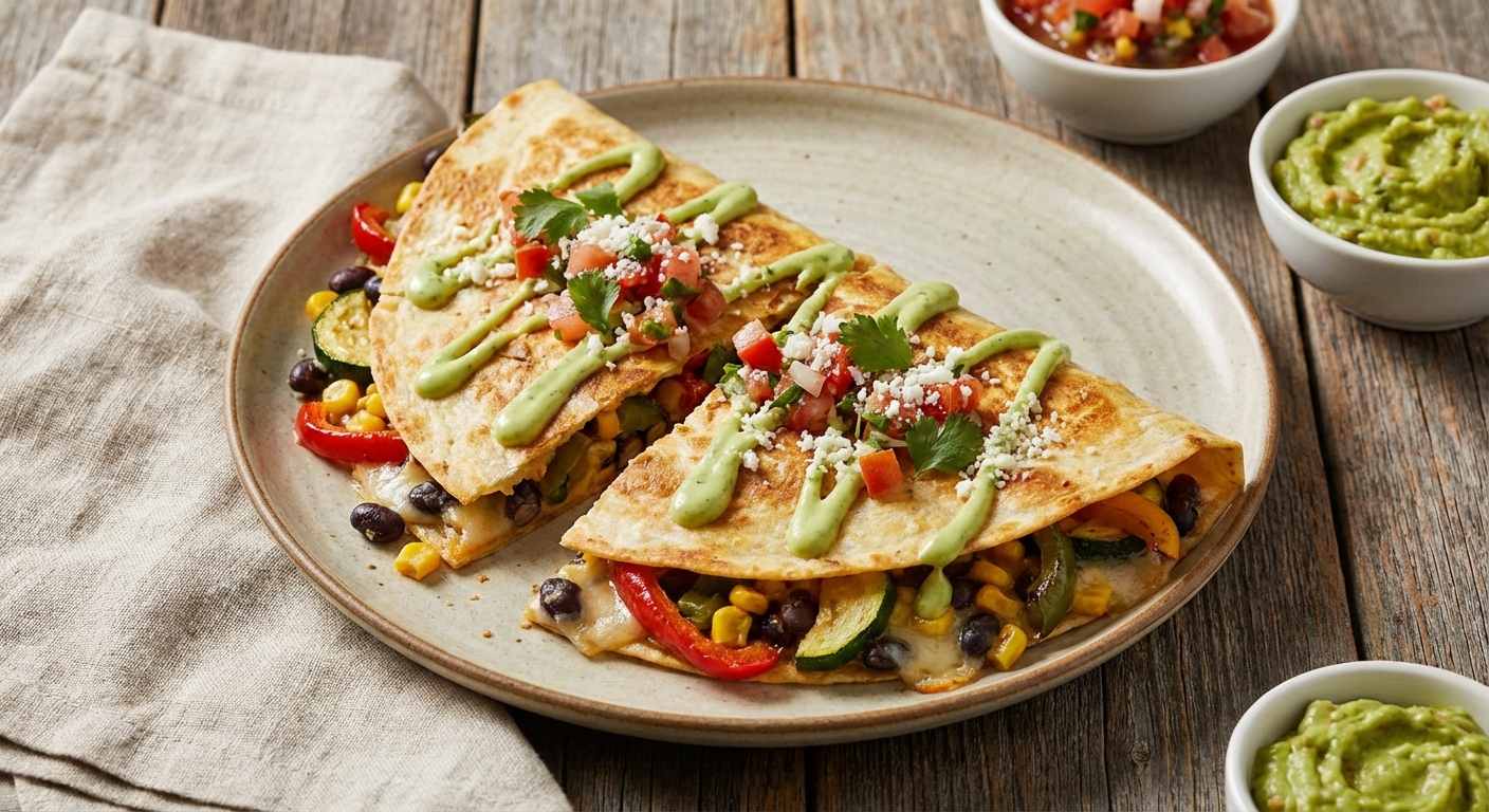 Vegetable Quesadilla