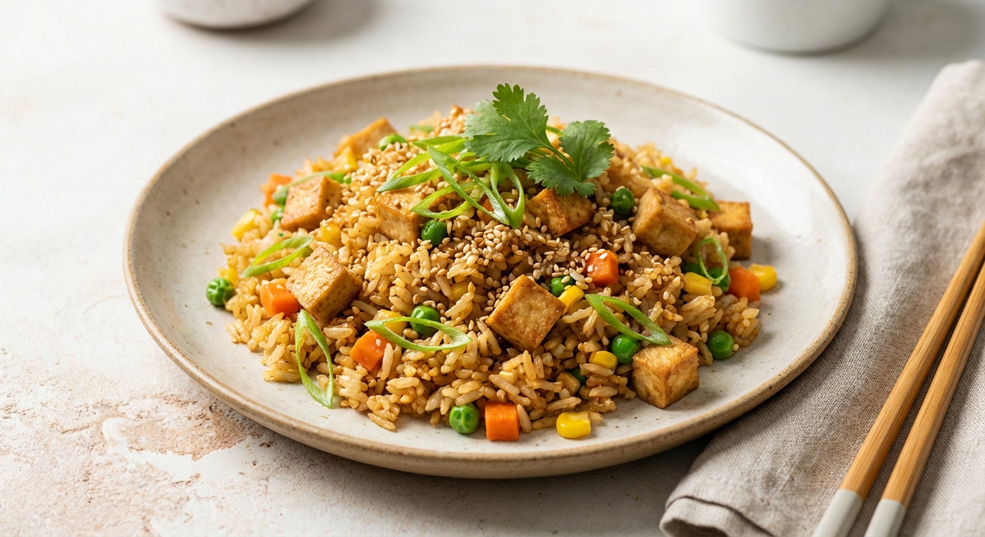 Tofu Fried Rice