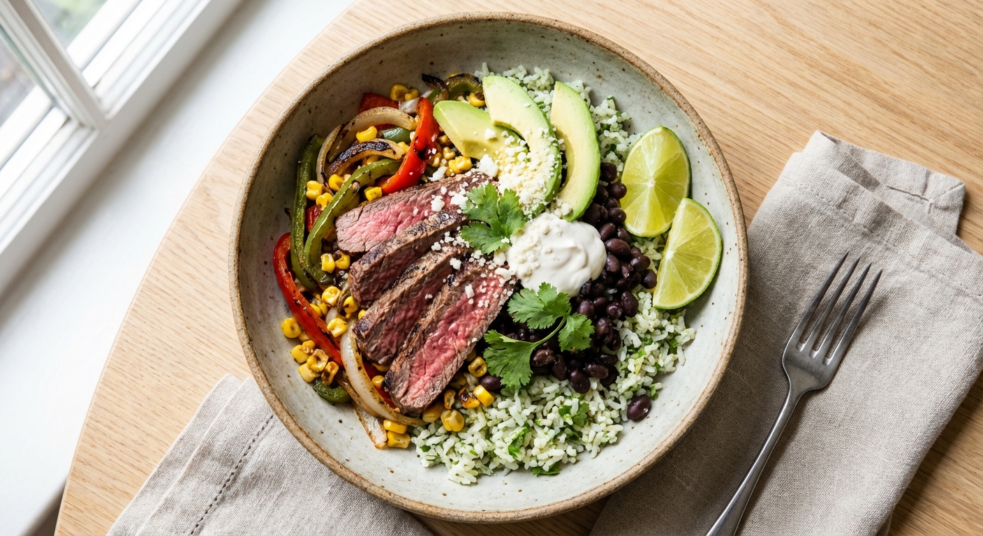 Steak Fajita Bowl