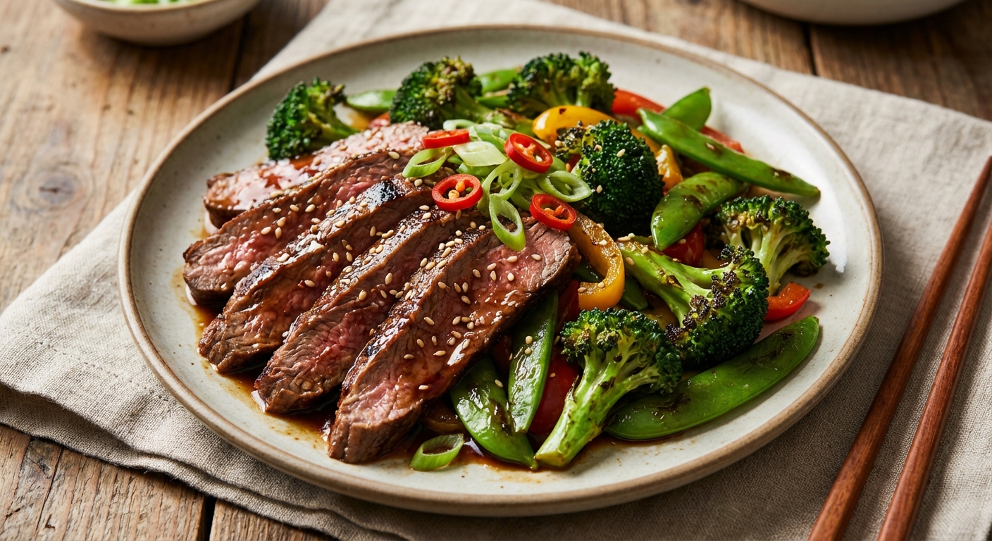 Asian-Style Beef & Broccoli Stir-Fry