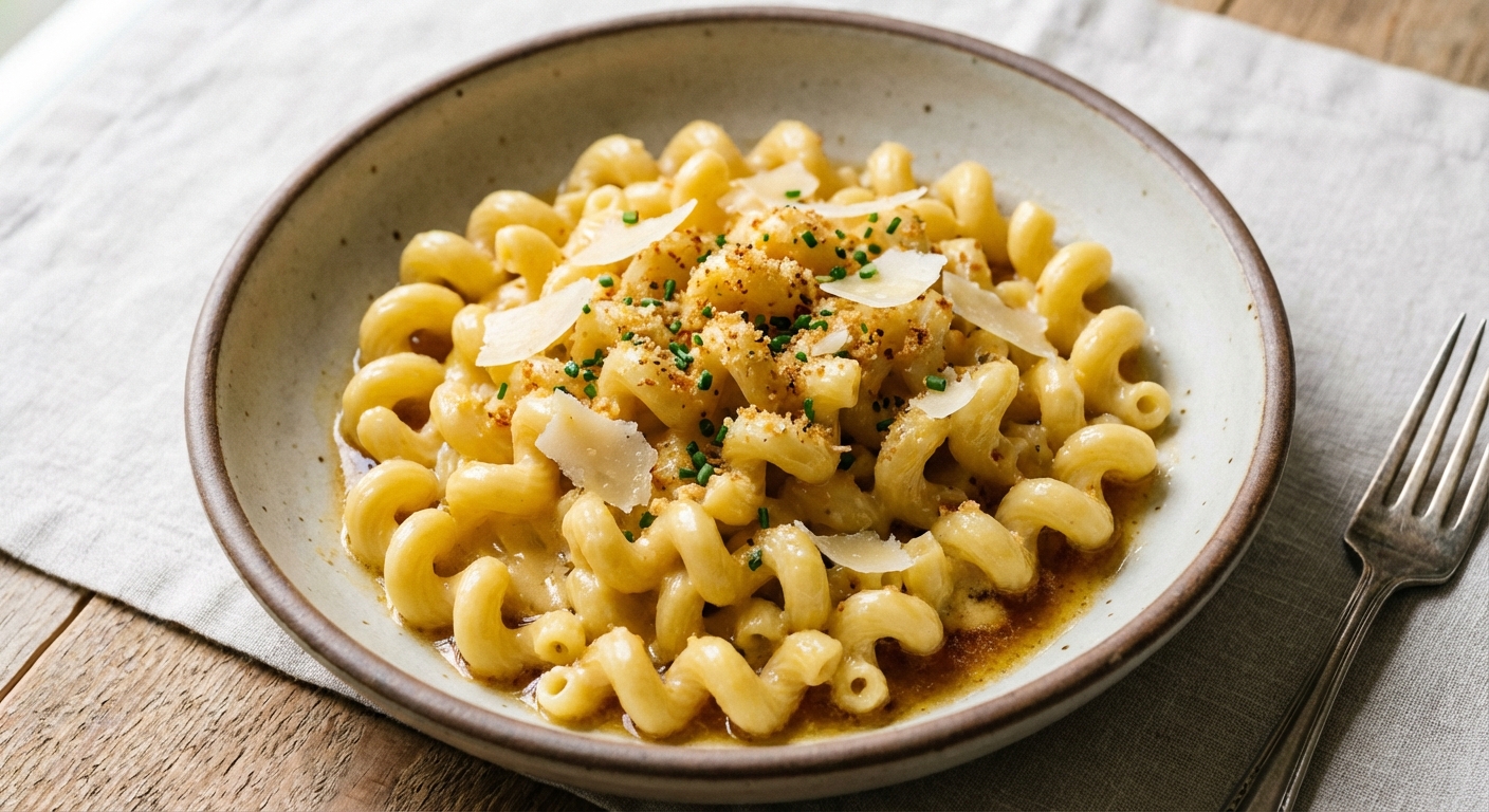 Cheesy Buttered Pasta
