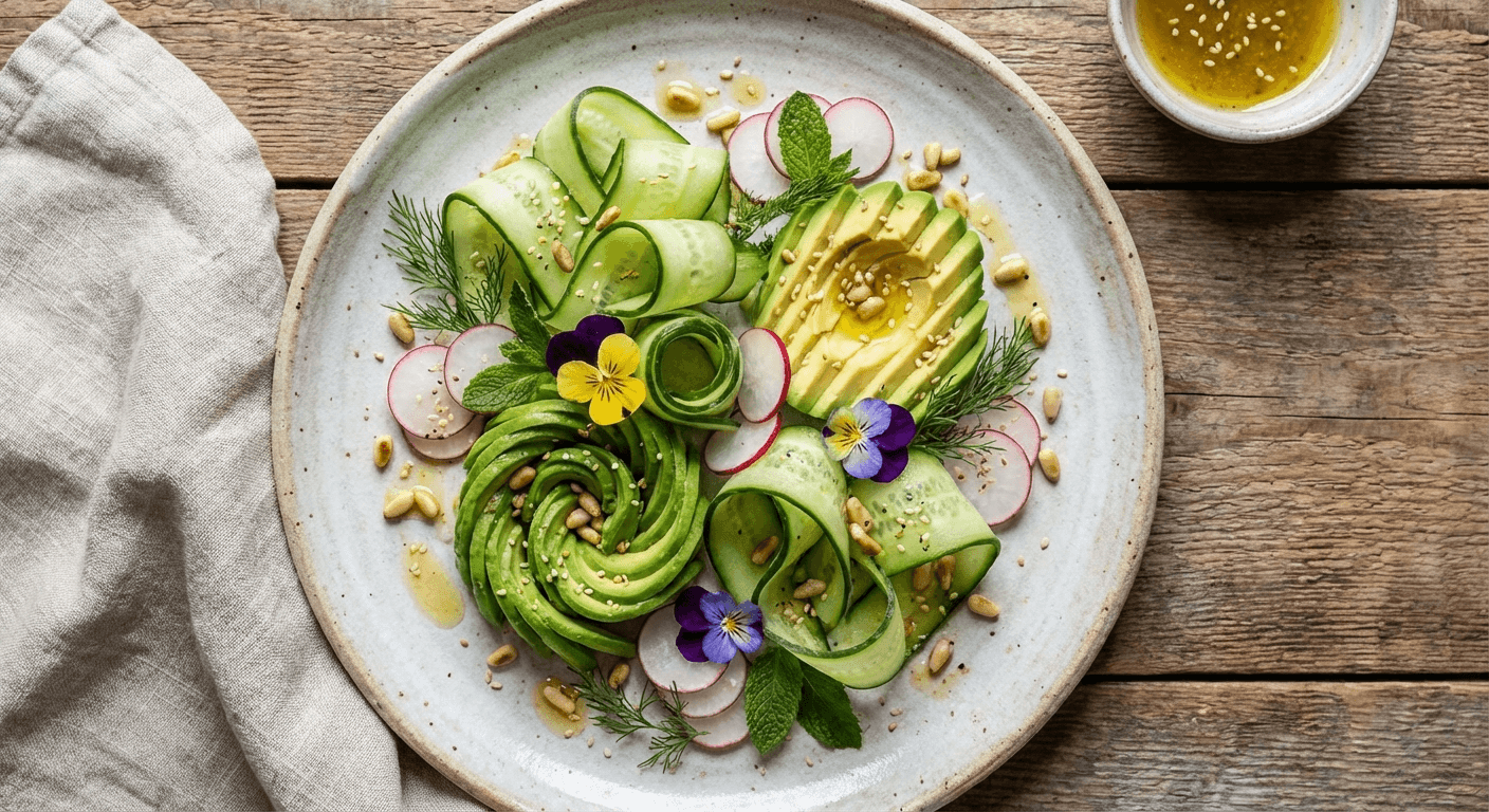 Avocado Cucumber Salad