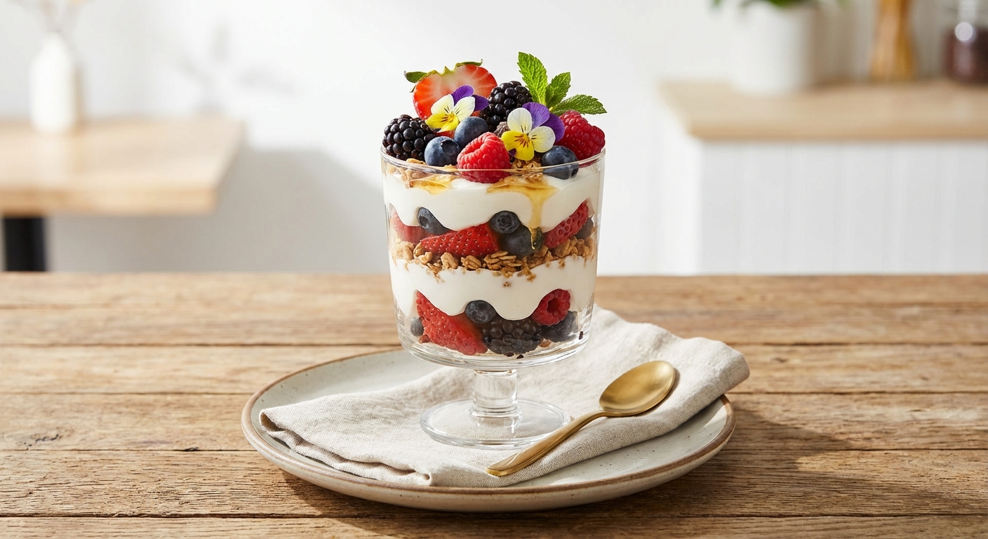 Greek Yogurt Berry Parfait