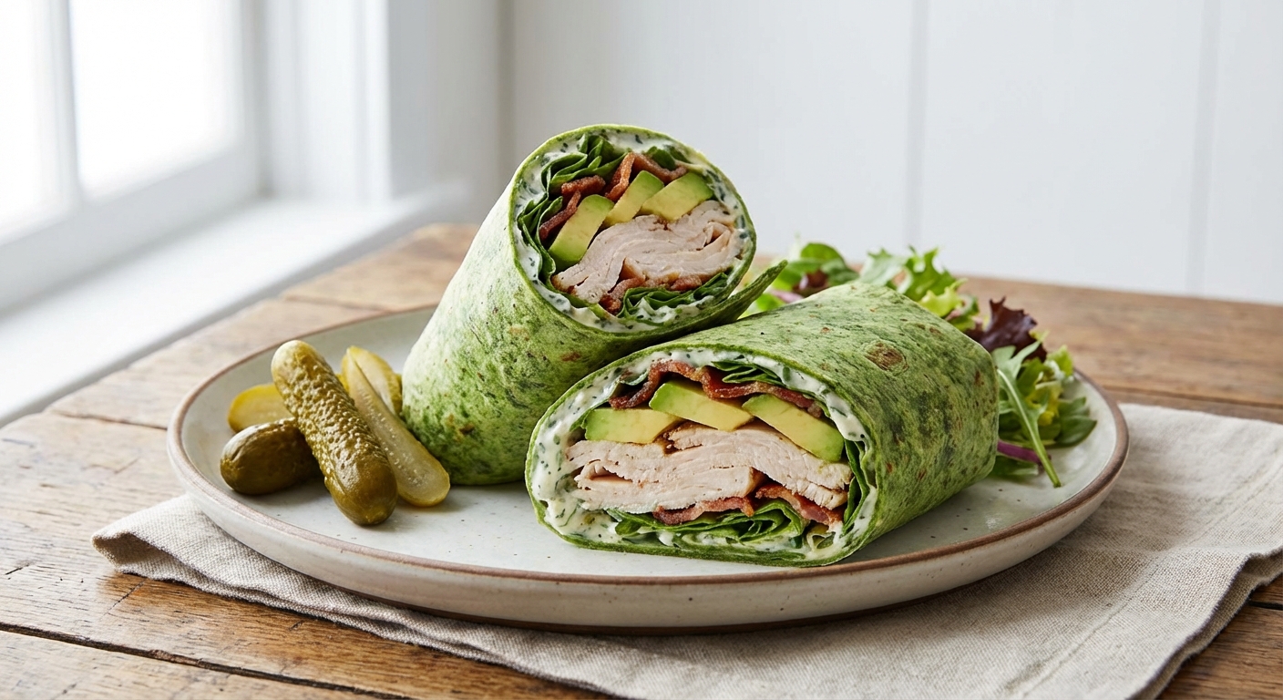 Turkey and Avocado Wrap