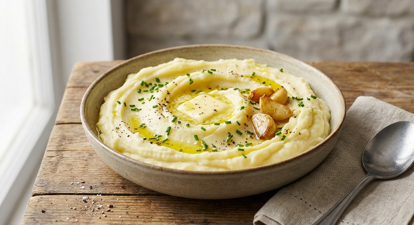 Garlic Butter Mashed Potatoes