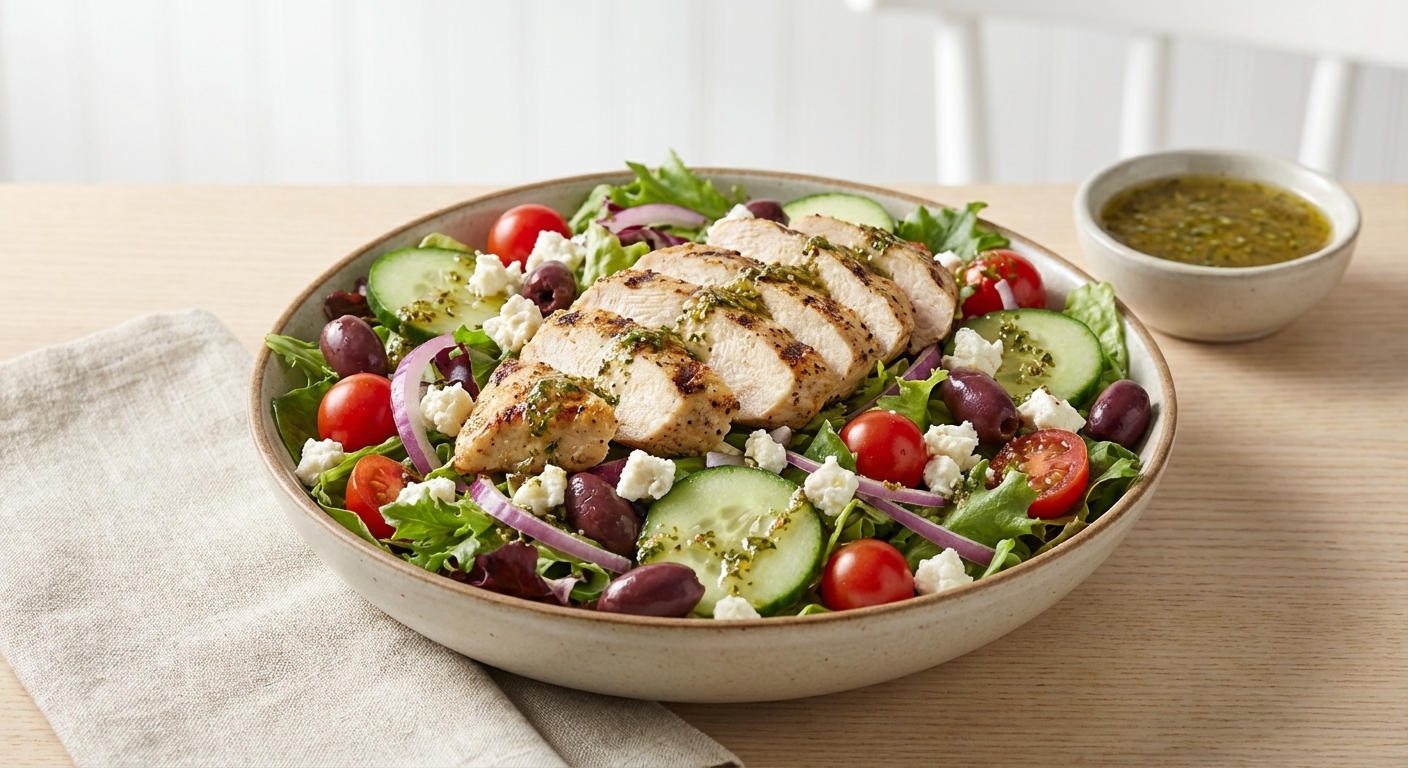 Mediterranean Chicken Salad