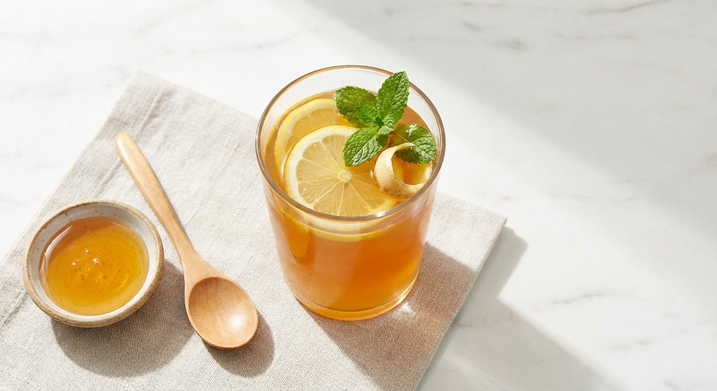 Refreshing Ginger Lemon Detox Drink