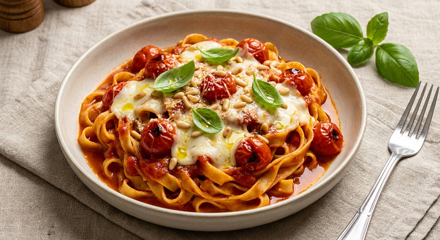 Cheesy Tomato Pasta