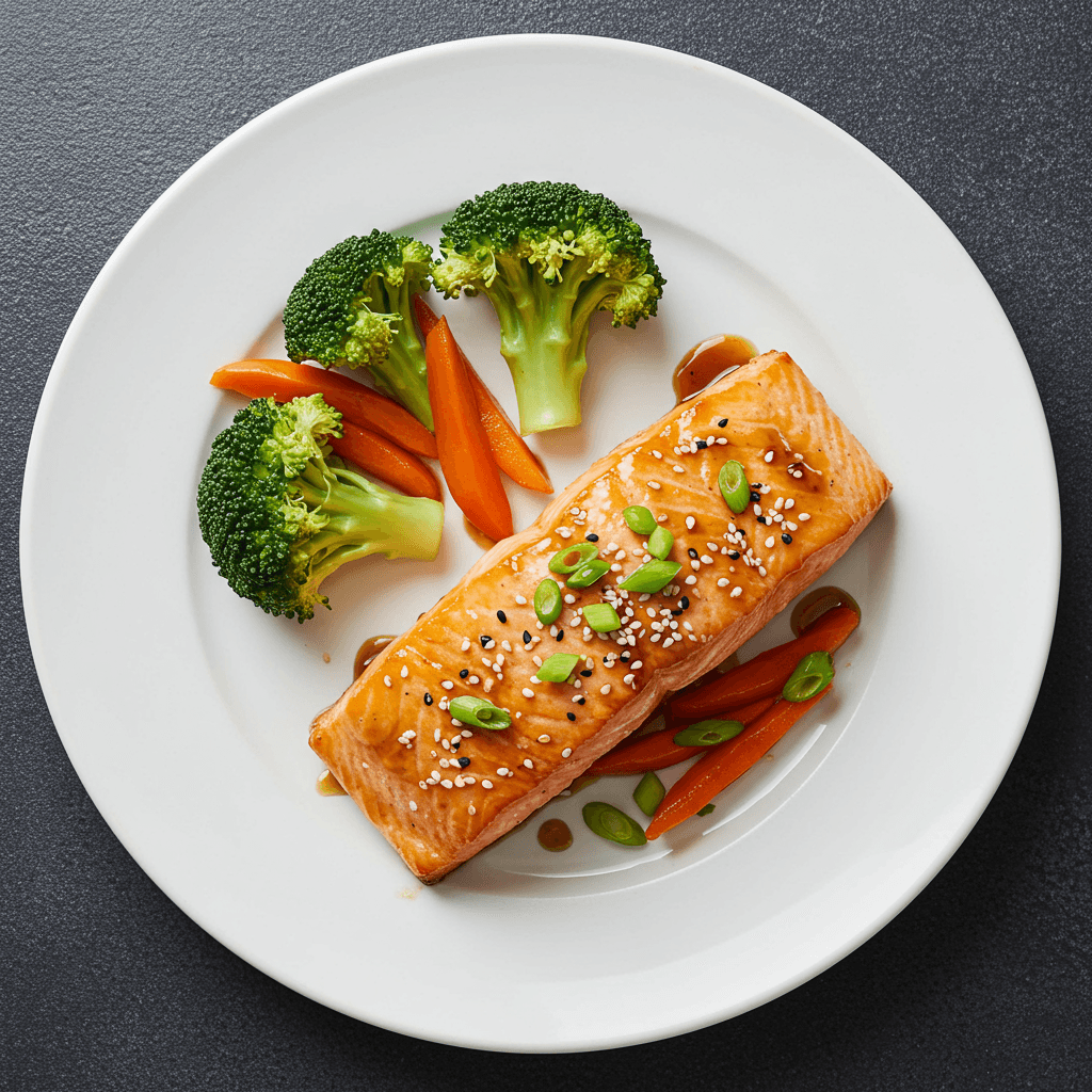 Maple Soy Glazed Salmon - Delicious Homemade Recipe