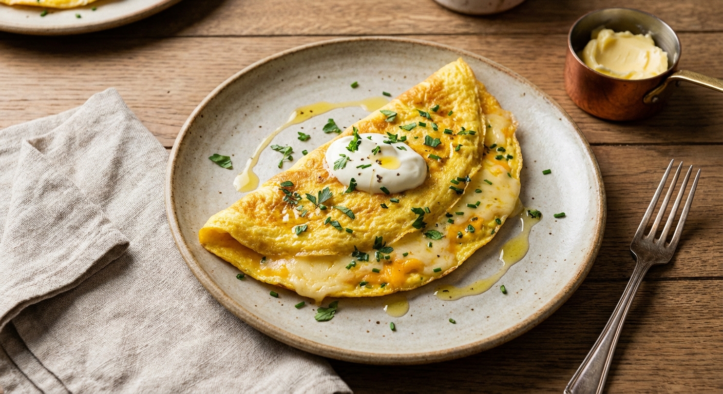 Classic Cheese Omelette